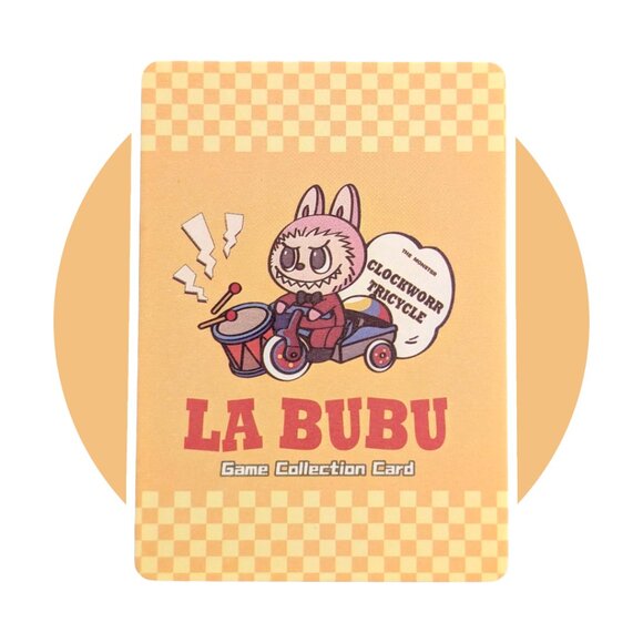 Labubu Game Collection Trading Card (KK57): Elf Monster with Chocolate, LABU-057 - Picture 2 of 2